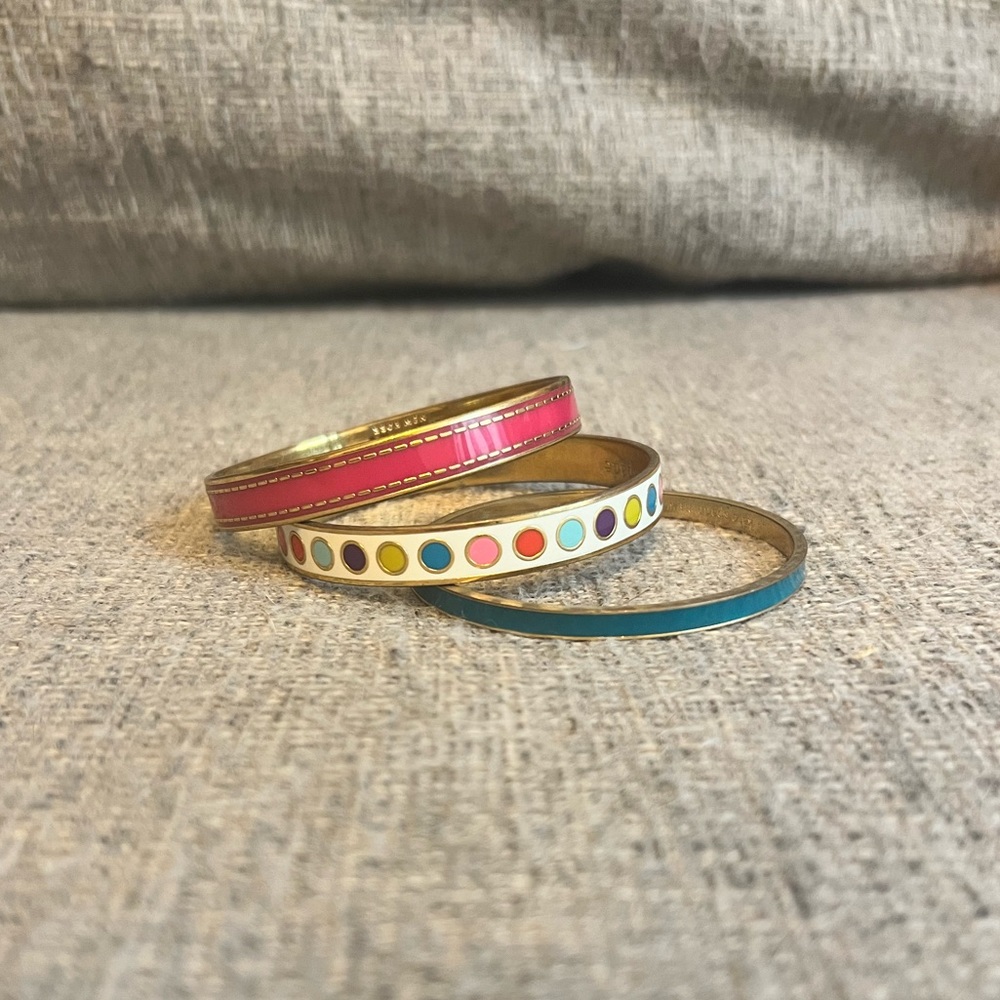 Kate Spade New York bangle stack
